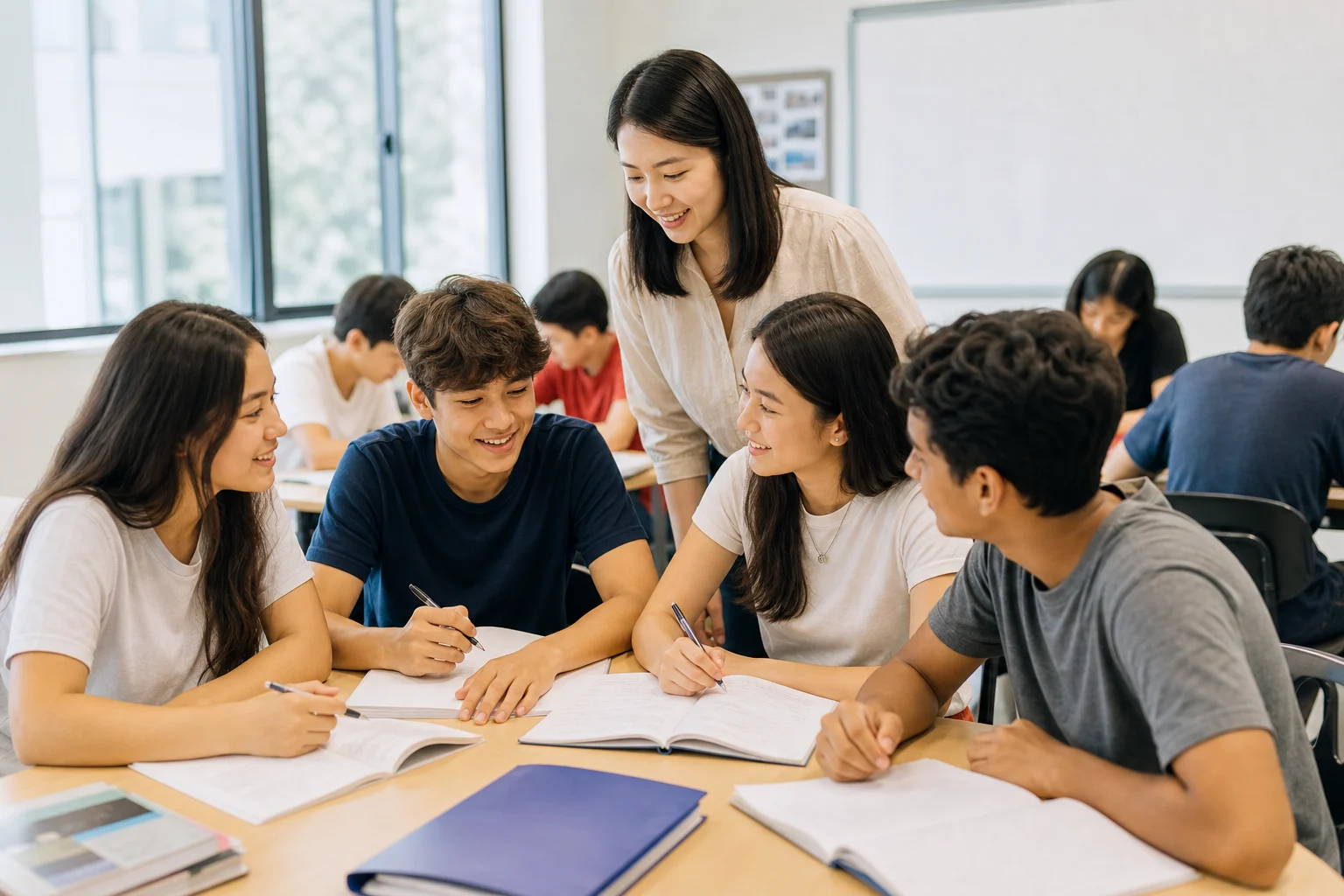 Teen French class for secondary and JC learners